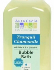 Aura Cacia Tranquil Chamomile ( Formerly Tranquility) Bubble Bath, 13-Ounce Bottle (Pack of 3)