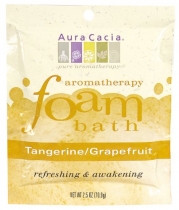 Aromatherapy Foam Bath Tangerine Grapefruit - 2.5 oz., (Aura Cacia) ( Value Bulk Multi-pack)