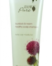 100% Pure All-Natural Shampoo, 8oz. (Burdock & Neem (Healthy Scalp))