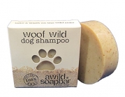 A Wild Soap Bar Shampoo Bar, Woof Wild Dog, 3.5 Ounce