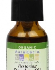 Aura Cacia Organic Natural Skin Care, Restoring Rosehip Oil with Vitamin E, 1 Fluid Ounce