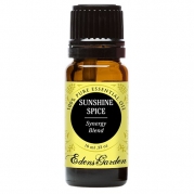 Sunshine Spice Synergy Blend Essential Oil by Edens Garden (Balsam, Camphor, Cinnamon Bark, Cinnamon Leaf, Eucalyptus and Sweet Orange)- 10 ml