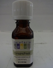 Aura Cacia Essential Oil, Joyful Grapefruit, 0.5 fluid ounce