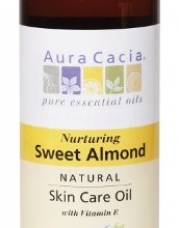 Aura Cacia Nurturing Sweet Almond Natural Skin Care Oil, 16-Ounce Bottle